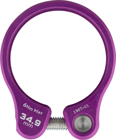 Wolf Tooth Components Seatpost Clamp - purple/34.9 mm