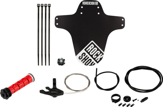 RockShox 35 Gold RL DebonAir Boost 27,5" Federgabel + OneLoc Remote - gloss black | 15 mm Steckachse | 140 mm | 44 mm | 1 1/8" - 1,5" tapered | 27,5" (650B) | 110 mm