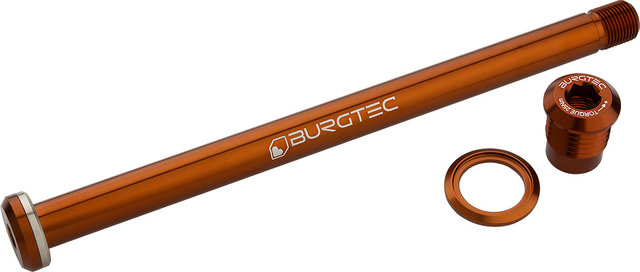 Burgtec Eje pasante trasero para Yeti MTB - kash bronze/148 mm
