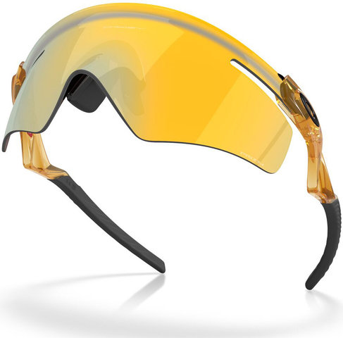 Oakley Lunettes de sport QNTM Kato - transparent light curry/prizm 24k