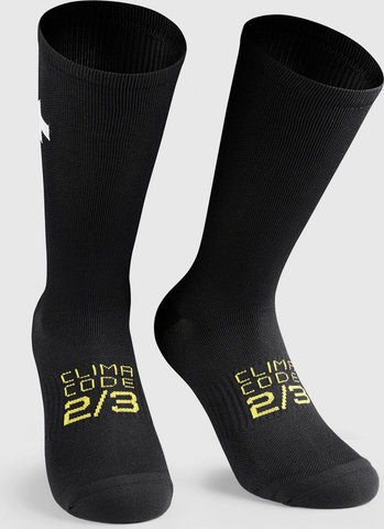 ASSOS Chaussettes Printemps Automne P3 - black series | 35 - 38