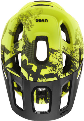 uvex casque react jr. MIPS - lime-black/52 - 56 cm