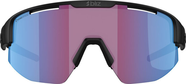 Bliz Matrix Nano Optics Nordic Light Sport Sunglasses - matte black/rose-violet-blue