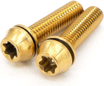 77designz Boulon titane Ti M5x20 - gold | 20 mm