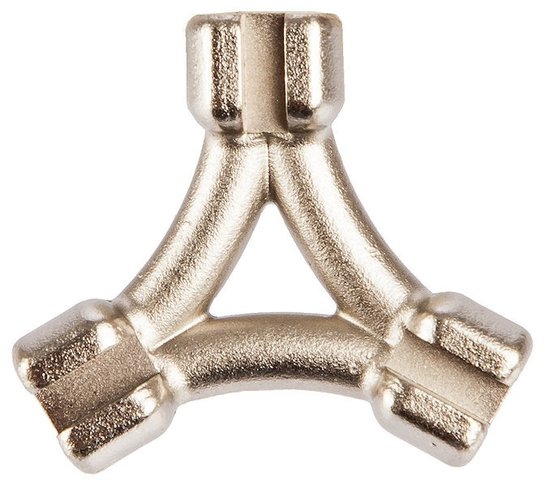 Lezyne Speichenschlüssel 3-Way Spoke Wrench Shop Tool - silber/universal