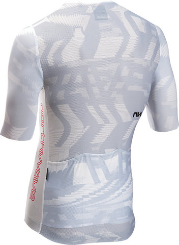 Northwave Maillot Blade Air manches courtes - light grey-radiant red/M