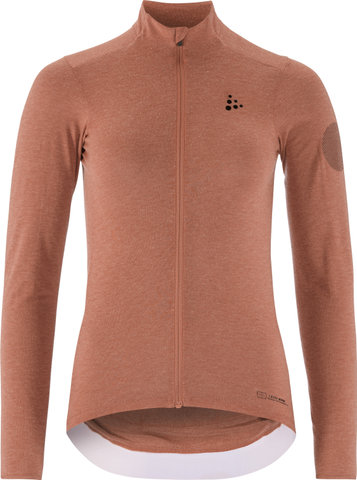 Craft Core Bike Essence Wool L/S Women's Cycling Jersey - rosy | XS