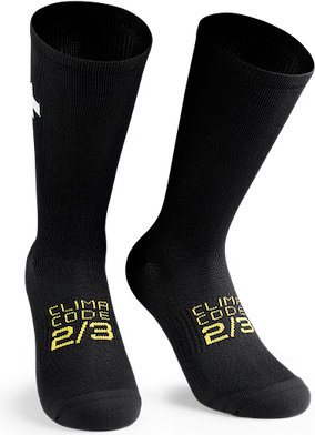 ASSOS Chaussettes Equipe Printemps Automne P1 - black series | 35 - 38