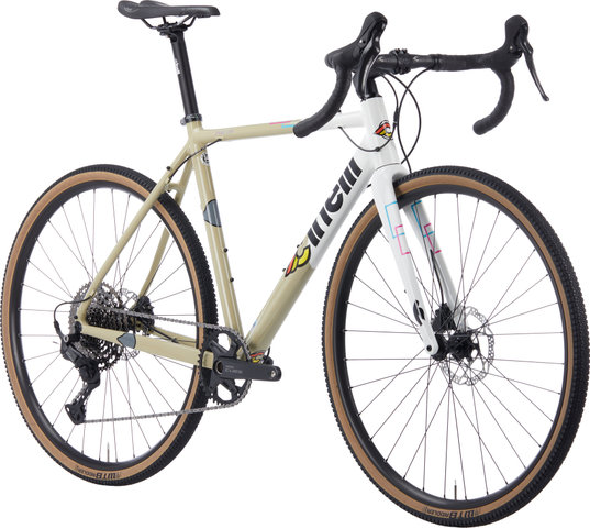Cinelli Zydeco Shimano CUES 1x11 Gravelbike - sage rover-white/28"/M/47 mm