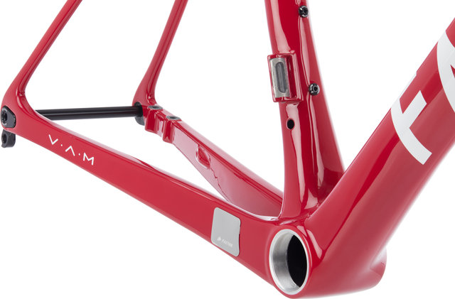 Factor O2 V.A.M. Disc T47a SRAM DUB Carbon Frame Kit Model 2023 - red velvet/54 cm, 110 mm x 38 cm, SB 0 mm
