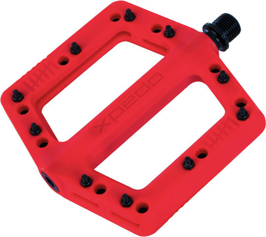 Xpedo FELIX Plattformpedale - rot | 109 mm | 109 mm | 109 mm
