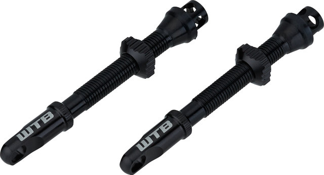 WTB TCS AL Max-Flow Tubelessventil - 2 Stück - schwarz/SV
