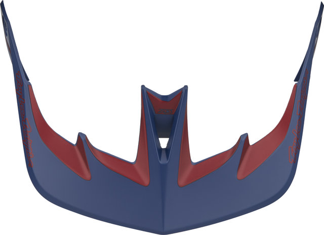 Troy Lee Designs Visière pour Casque A3 - fang dk blue-burgundy