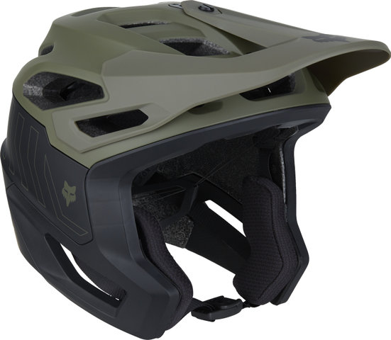Fox Head Dropframe Pro MIPS Helmet - runn-olive green/55 - 59 cm