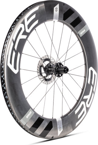 ERE Research Roue arrière ERE Genius AE92-D Center Lock - black-black | 142 mm | 28" | Shimano Route | roue arrière uniquement