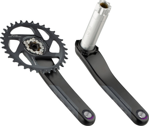 SRAM Set de Pédalier XX1 Eagle AXS DUB Boost 12 vitesses - grey/170,0 mm