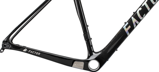 Factor Kit de Cadre en Carbone LS Disc Gravel - chrome/M/Axe Traversant 12 mm