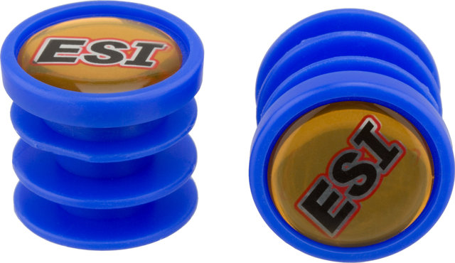 ESI Embouts de Guidon Bar Plugs - blue