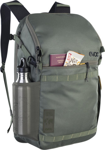 EVOC Mochila Travel 22 - dark olive/22 