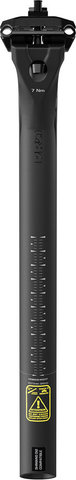 PRO Tige de selle en carbone Vibe Superlight - noir | 350 mm | 27,2 mm | 15 mm