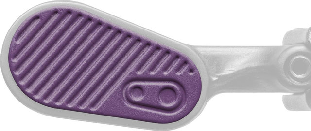 crankbrothers Almohadilla de Goma para Mando de Manillar Highline Evo - purple