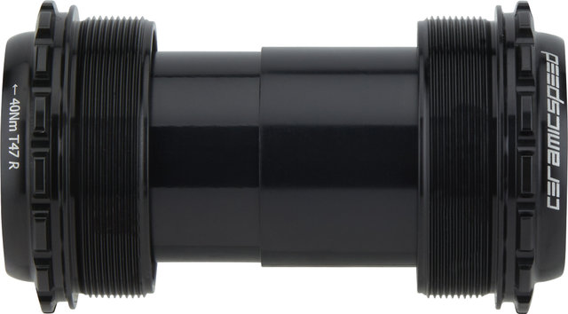 CeramicSpeed Eje de Pedalier Alpha T47/68 Shimano Gravel - black/T47