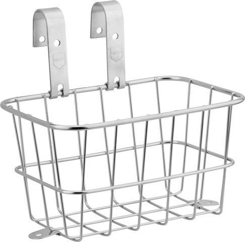 Siech Cycles Cesta de bicicleta para Junior 16"/20" - silver
