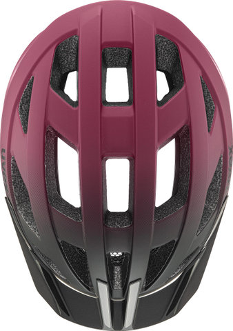 uvex i-vo 2 MIPS Helm - cranberry black matt | 56 - 60 cm