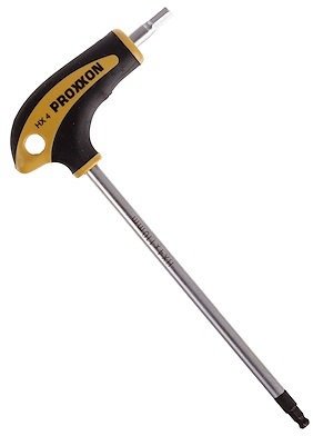 L-Handle Screwdriver for Inner Hex - black-yellow/4 mm