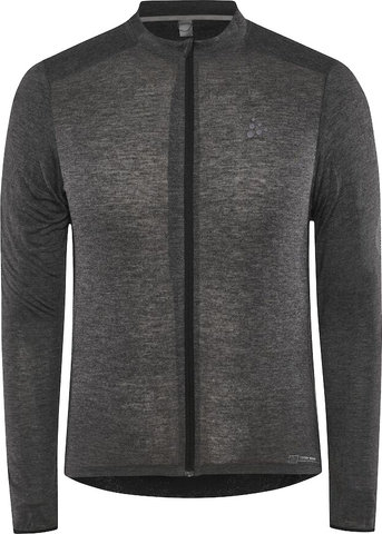 Craft Core Bike Essence Laine L/S Maillot - black melange/M