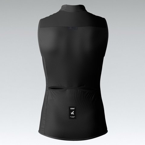 GOBIK Chaleco Prime Ink Black para damas - ink black | XS