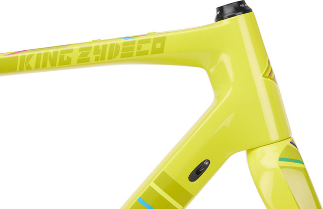 Cinelli King Zydeco Disc Carbon Rahmenkit Modell 2023 - gumbo/L/1 1/8" - 1,5" tapered/12 mm Steckachse