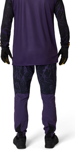 Fox Head Ranger Image Print L/S Jersey - plum | S