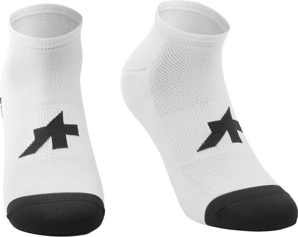 ASSOS Chaussettes Endurance Low S11 - white series | 43 - 46