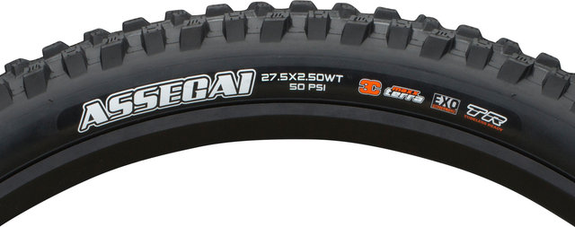 Maxxis Assegai 3C MaxxTerra EXO WT TR 27.5" Folding Tyre - black/27.5 /63 mm/63-584/2.5 