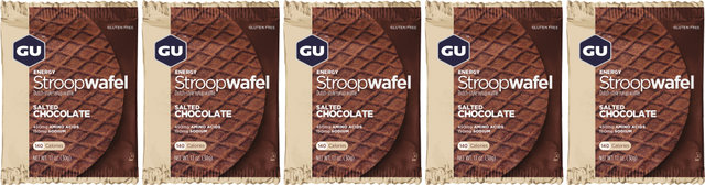GU Energy Labs Energy Stroopwafel - 5 piezas - salted chocolate