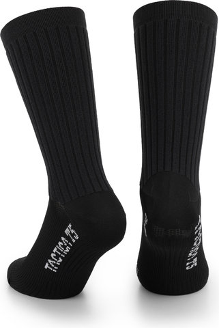 ASSOS Chaussettes Tactica T5 - black series/39 - 42