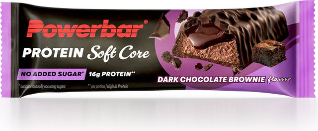 Powerbar Soft Core Protein Bars, 12 pieces - dark choco brownie