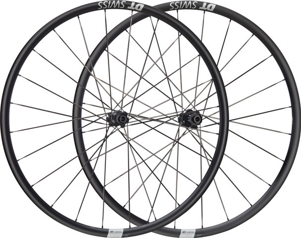 DT Swiss C 1800 SPLINE 23 Disc Center Lock 28" Wheelset - black/142 mm/100 mm/28"/Shimano Road/100 mm/Shimano Road/100 mm/142 mm