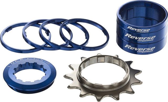 REVERSE Components Kit de vitesses simples HG 13T - blue/pignon unique
