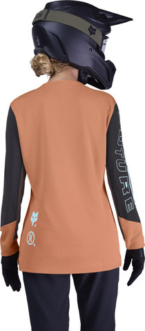 Fox Head Women's Defend L/S Elevated Jersey - coral/XS