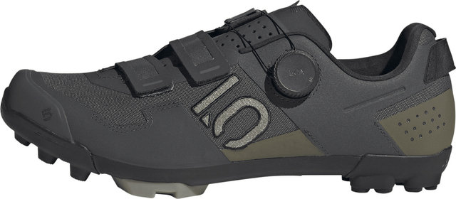 Five Ten Chaussures Kestrel Pro BOA MTB SPD - grey six-silver pebble-olive strata | 41 1/3
