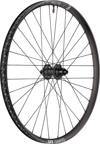 DT Swiss Juego de ruedas EX 1700 Spline 30 Disco Center Lock 29"/27,5" - negro | Shimano Micro Spline | 29" (delantero), 27,5" (trasero) | Boost | 110 mm | 148 mm | Boost