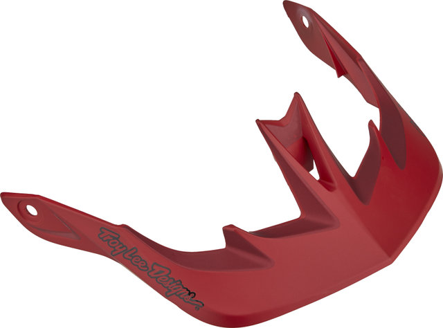 Troy Lee Designs Visière pour Casque A3 - uno red-satin-gloss