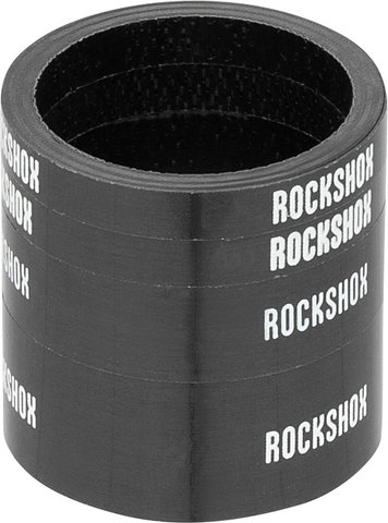 RockShox UD Carbon Headset Spacer Set - black/universal