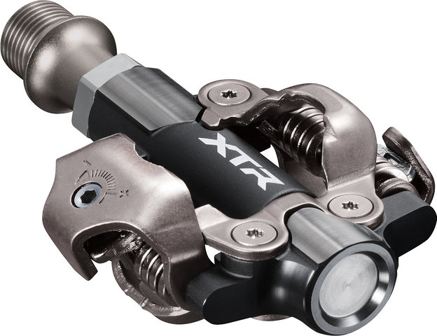 Shimano XTR PD-M9200 SPD clipless pedals, short axle - black-silver
