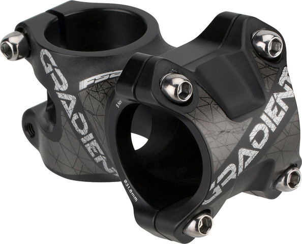 FSA Gradient 31.8 Stem - black/6°/45 mm