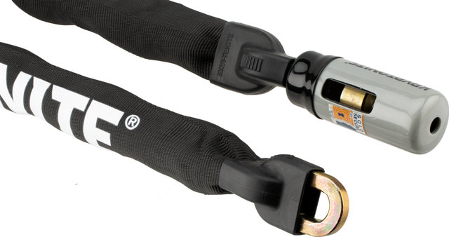 Kryptonite KryptoLok® 2 Integrated Chain bike lock - black-grey-white/95 cm