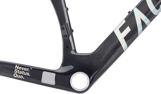 Factor OSTRO V.A.M Disc T47a Shimano Brillant Carbone Brut Kit de Cadre - -/-