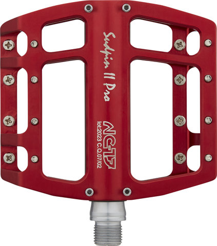 NC-17 Sudpin II Pro Plattformpedale - rot